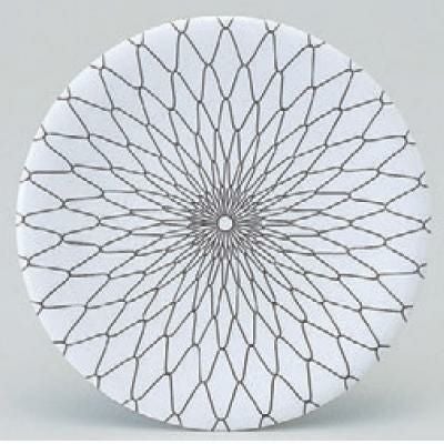 回転寿司皿 寿司皿 網目  高さ21 直径:150 (業務用食器)