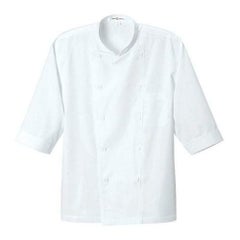 コックシャツサイズ：S～3L カラー：ホワイト,ライトピンク