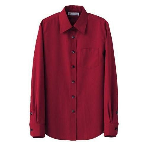 シャツ（女性用）サイズ：5～15 カラー：エンジ,ブラック,ホワイト