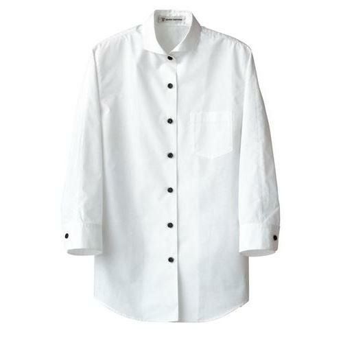 シャツ（女性用）サイズ：7～15 カラー：ブラウン,ホワイト