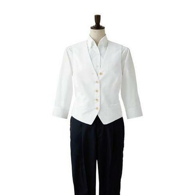 ベスト（女性用）サイズ：7～17 カラー：ストライプ,ホワイト×サックス,ネイビー,ホワイト