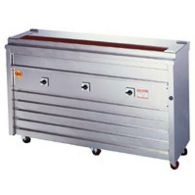 ヒゴグリラー 焼鳥専用タイプ(床置型)三相200V 3P-212K 幅1360×奥行410×高さ850 (mm)