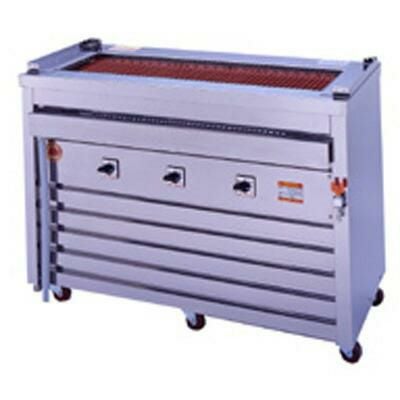 業務用/新品】ヒゴグリラー 万能型タイプ(床置型)三相200V 3P-221W 幅 
