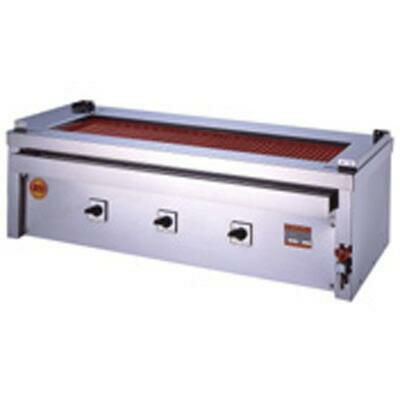 ヒゴグリラー 万能型タイプ(卓上型)三相200V 3P-221WC 幅1200×奥行550×高さ380 (mm)