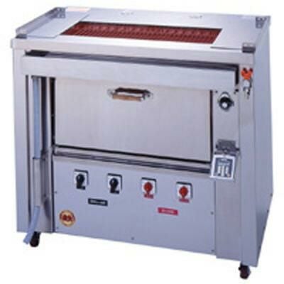 ヒゴグリラー オーブン付タイプ三相200V GOX-200 幅1050×奥行650×高さ950 (mm)