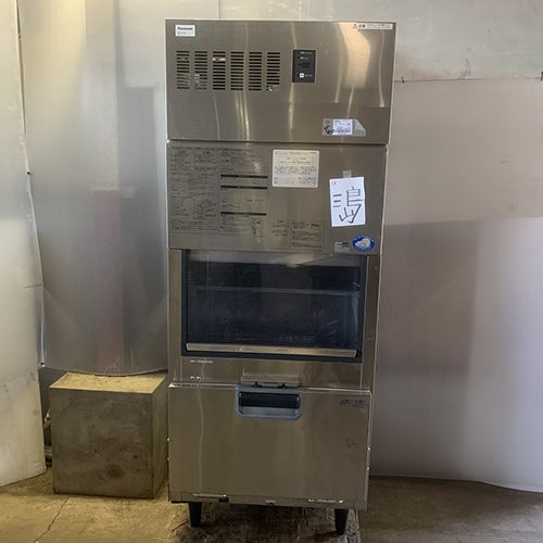 【業界最長1年保証】【中古】製氷機 チップアイス パナソニック(Panasonic) SIM-C241YN 幅700×奥行800×高さ1880 三相200V 【送料別途見積】【三島店在庫】