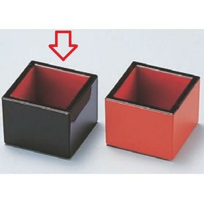 酒器 舛 ミニマス黒内朱天黒