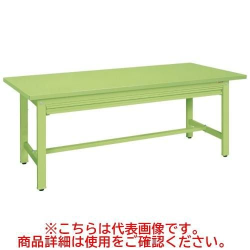 KK-49SNZ 【サカエ】軽量作業台KKタイプ(全面引出し付) 幅1200×奥行750×高さ740(mm)