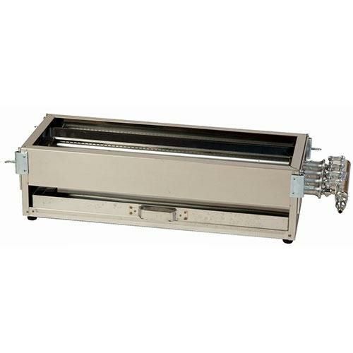 照姫 ガス焼鳥コンロ ガス焼き台 4本バーナー TG-460 都市ガス13A/プロパンガスLPG 幅600×奥行225×高さ175mm