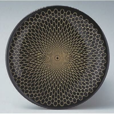回転寿司皿 寿司皿黒網目/業務用食器