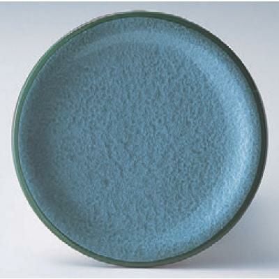 回転寿司皿 寿司皿アクアグリーン渕塗