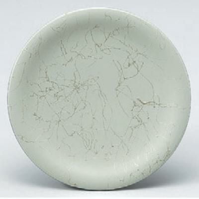 回転寿司皿 寿司皿グレー銀乱糸 高さ21 直径:150