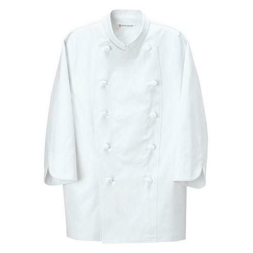 【セブンユニフォーム】コックコート（男女兼用）サイズ：S～LL 3L～6L