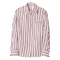 シャツ（女性用）サイズ：7～15 カラー：ブラウン×ホワイト,ブラック×ホワイト,ワイン×ホワイト