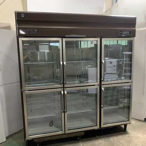 【業界最長1年保証】冷蔵リーチインショーケース ホシザキ RS-180A3-6B-B 幅1800×奥行800×高さ1970 三相200V 【川越店在庫】