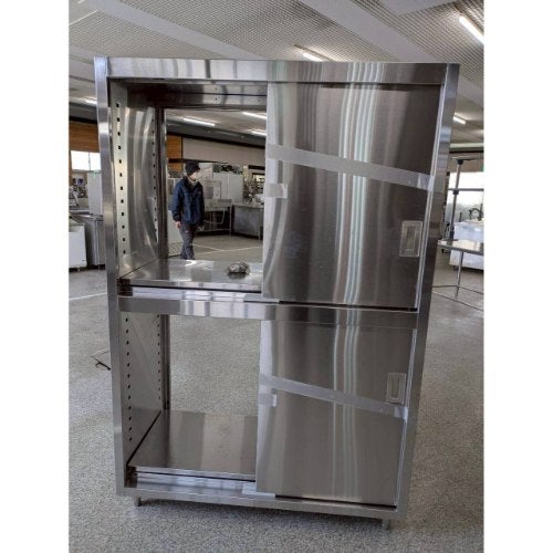 中古】食器棚 両扉式 幅1200×奥行950×高さ1870 【送料別途見積】【業務