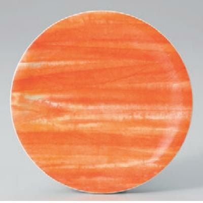 回転寿司皿 寿司皿 橙柳染