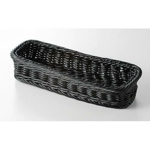 カトラリーバスケット 小 2人用 ブラック ブラック食器