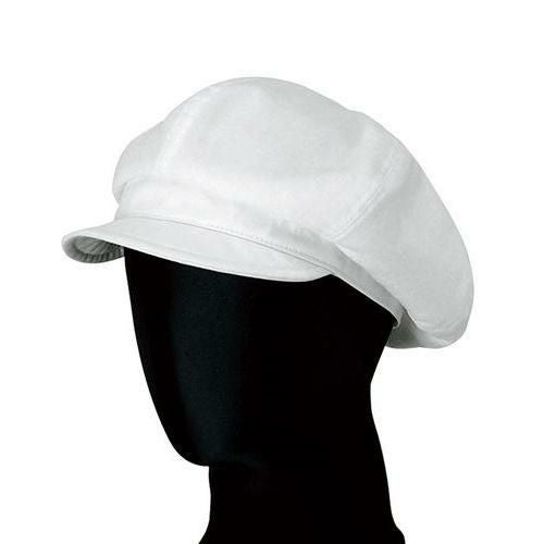 【セブンユニフォーム】キャスケット［バックル調節付］サイズ：フリー カラー：ホワイト,ブラック