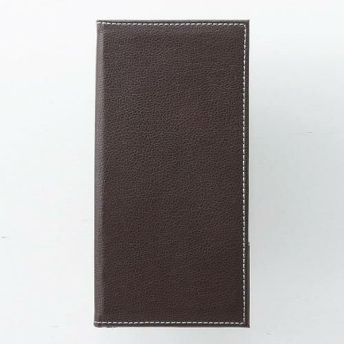 マグネット式 伝票ばさみ 二つ折 茶 茶