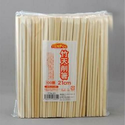 【即納可】TB 竹天削箸 21cm 100膳×30袋