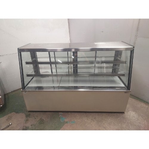 【業界最長1年保証】ケーキショーケース3段 SDRS(サンデン・リテールシステム) TSA-180XC-B 幅180×奥行652×高さ1155 【三芳製パン機械専門店在庫】