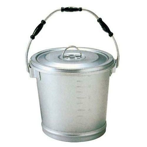 アルマイト 丸型一重 食缶 216 16L φ300×H305