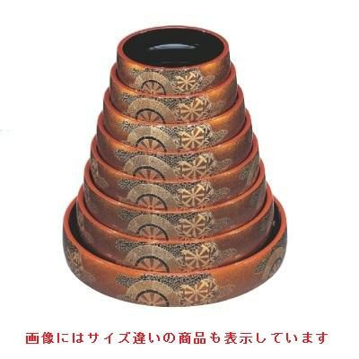 寿司桶 D.Xタイコ型すし桶金梨地御所車9寸