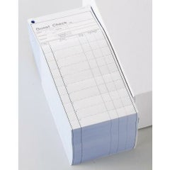 会計伝票 横のり 英語