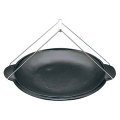 お好み焼き器 ジャンボ (ハンドル付) φ300×H30 [6450200]