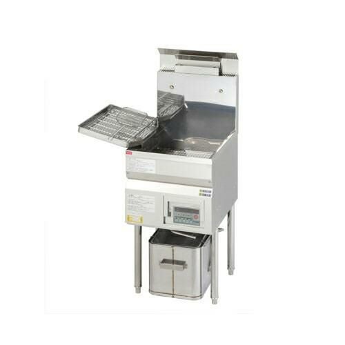 CFB3-4560 【コメットカトウ】 デリカフライヤー 18L 一槽式 幅450×奥行600×高さ800(mm)