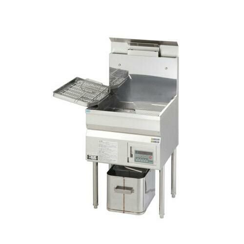 CFB3-5560 【コメットカトウ】 デリカフライヤー 23L 一槽式 幅550×奥行600×高さ800(mm)