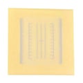 積層式調理用 目盛り入りまな板 正方形 L イエロー