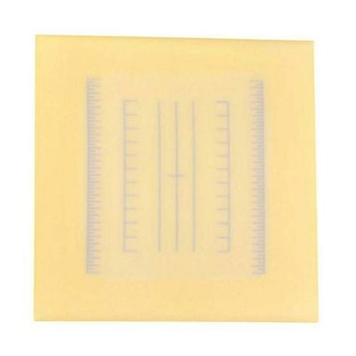 積層式調理用 目盛り入りまな板 正方形 L イエロー