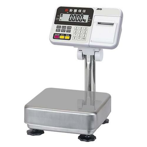 A&D 防塵・防水台はかり（内蔵プリンター付き） HW-10KCP