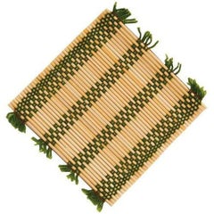 エスニック コースター 22-411E 緑