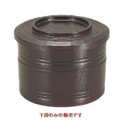 弁当箱 田吾作弁当溜内朱下段(深型)オヤ溜内朱
