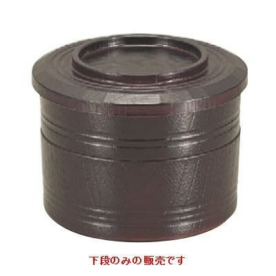 弁当箱 田吾作弁当溜内朱下段(深型)オヤ溜内朱