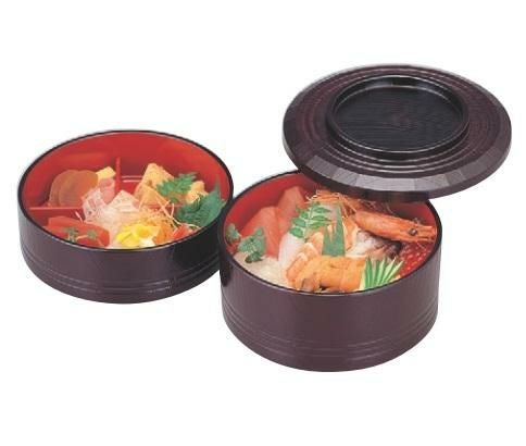 弁当箱 田吾作弁当溜内朱下段(深型)オヤ溜内朱