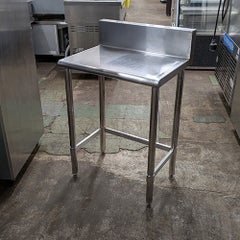 中古】作業台 三方枠 BGなし 幅680×奥行450×高さ800 【送料別途見積 