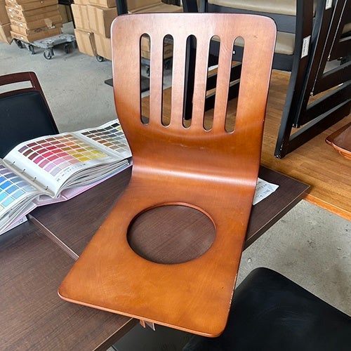 中古】座椅子 幅360×奥行490×高さ440 【送料別途見積】【業務用