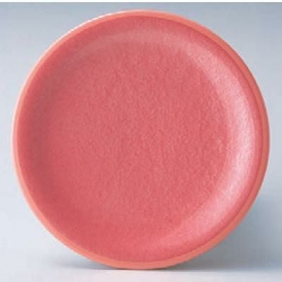 回転寿司皿 寿司皿アクアピンク渕塗