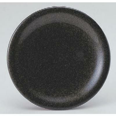 回転寿司皿 寿司皿ブラックパール  高さ21 直径:150 (業務用食器)