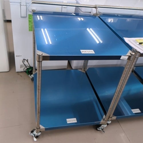 中古】ステンレスワゴン 幅750×奥行600×高さ800 【送料別途見積】【未