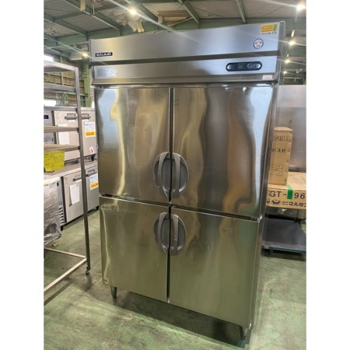 業界最長1年保証】【中古】縦型冷蔵庫 大和冷機 433CD-NP 幅1200×奥行