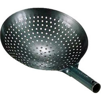 鉄 穴明北京鍋 30cm
