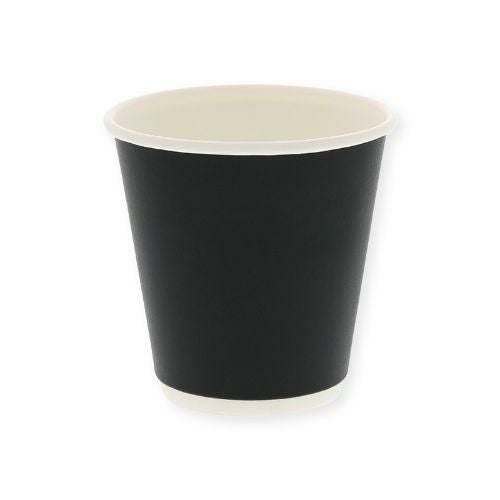 黒無地二重カップ 10オンス 300ml 25入