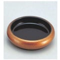 小皿 D．Xタイコ型のぞき 梨地内黒/業務用食器