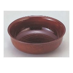 中鉢 ケヤキサラダ鉢 溜 4.5寸