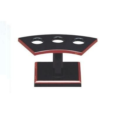 手巻きすし立て  手巻きすし立て3本用 黒渕朱    幅178 奥行80 高さ83